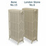 CI-NE960-6-D-015-016 - Georgian 6 Column Cast Iron Radiator H960mm x W2397mm CI-NE960-6-D-015-016 - Georgian 6 Column Cast Iron Radiator H960mm x W2397mm